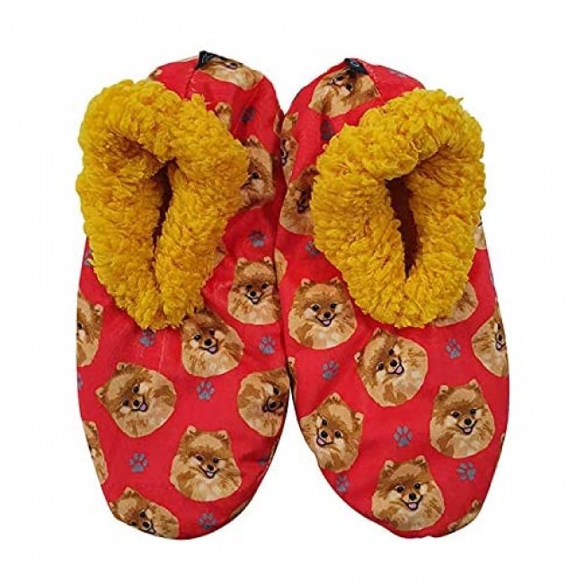 Comfies Womens Pomeranian Dog Slippers #17