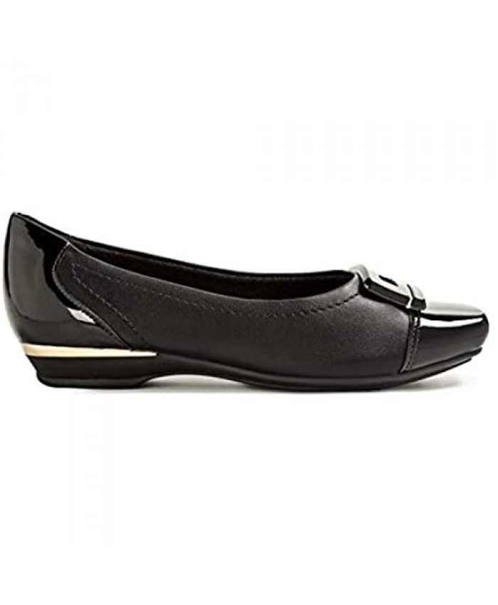 Piccadilly Fernanda Women's Low Heel Pumps - Flexible & Anti-Slip - Black - Women Shoes 100% Vegan