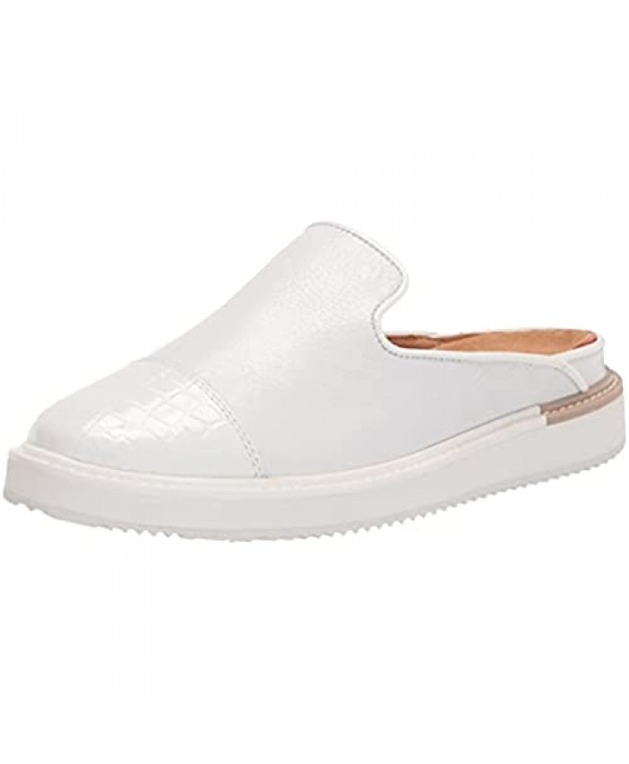 Hush Puppies womens Sabine Mule White Leather 10 US