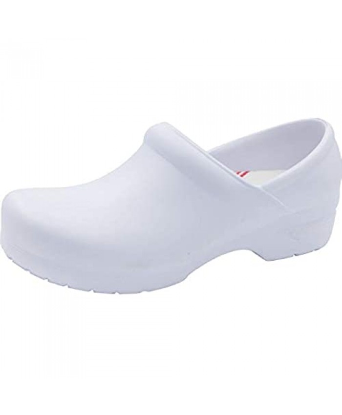 Anywear Guardian Angel Women's Healthcare Professional Footwear SR Antimicrobial Plastic Stepin 11 White