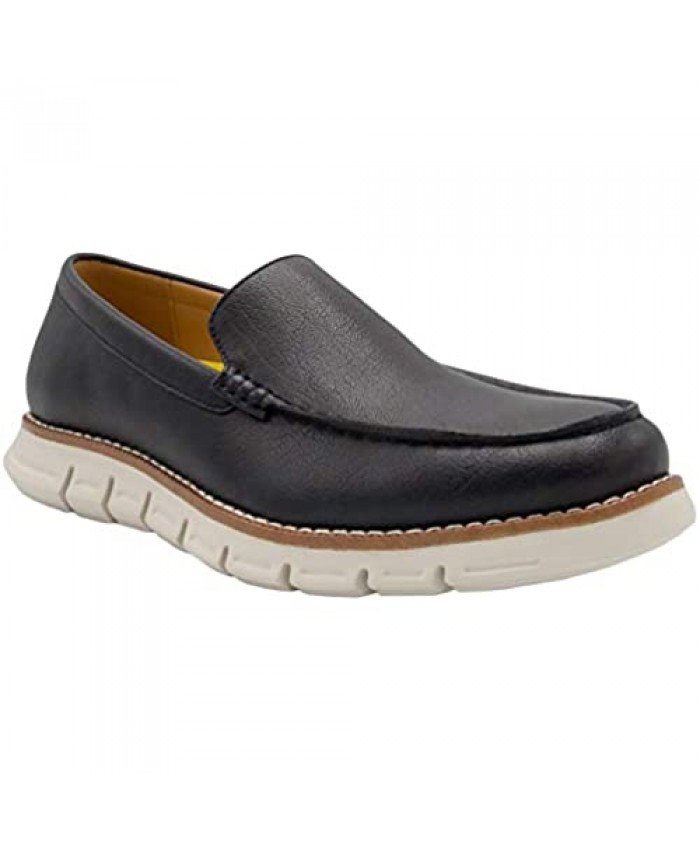 NINE WEST Mens Loafers I Casual Slip on Shoes for Men I Loafer Dress Shoes for Men with Deep Grooves in Outsole That Mimics Natural Motion of Foot I Keane