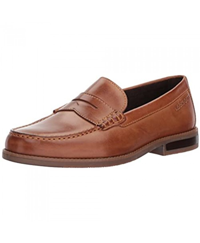 Rockport Men's Curtys Penny Penny Loafer cognac 14 M US