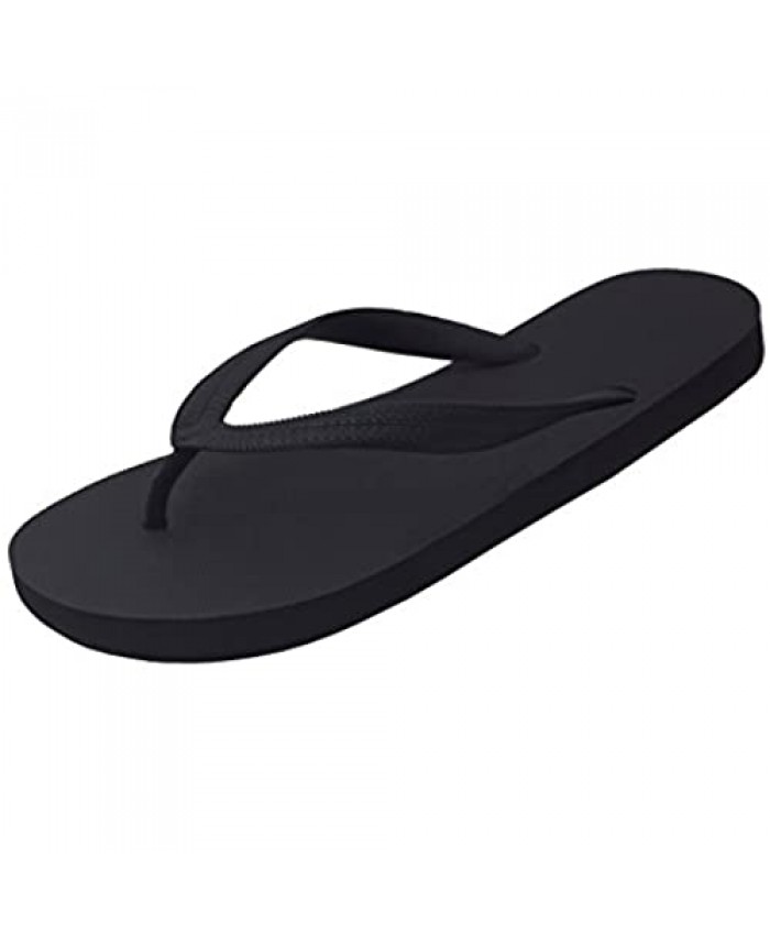 Besli Men's Top Quality Soft Comfortable Rubber Flip Flops Thong Sandal Beach Slipper