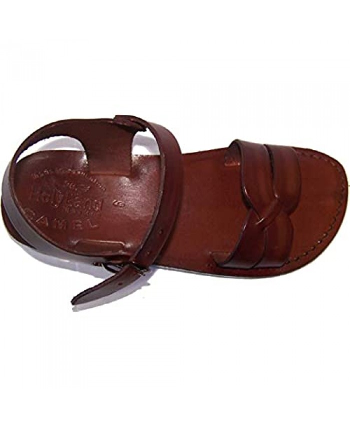 Holy Land Market Unisex Leather Biblical Sandals (Jesus - Yashua) Yousef Style
