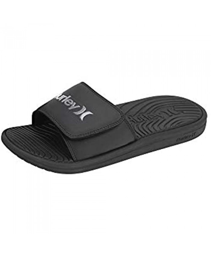 Hurley Men's One and Only Gradient Velcro Slide Sandal