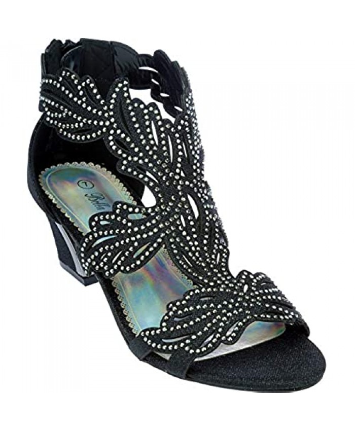 Shoes Picker Women's Shoes ja-lime03 Open Toe Casual T-Strap Sandals