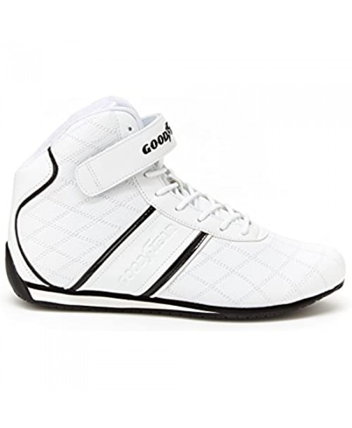 Goodyear Mens Clutch Racer Sneaker – High-Top Sneakers PU Leather & Mesh Lining