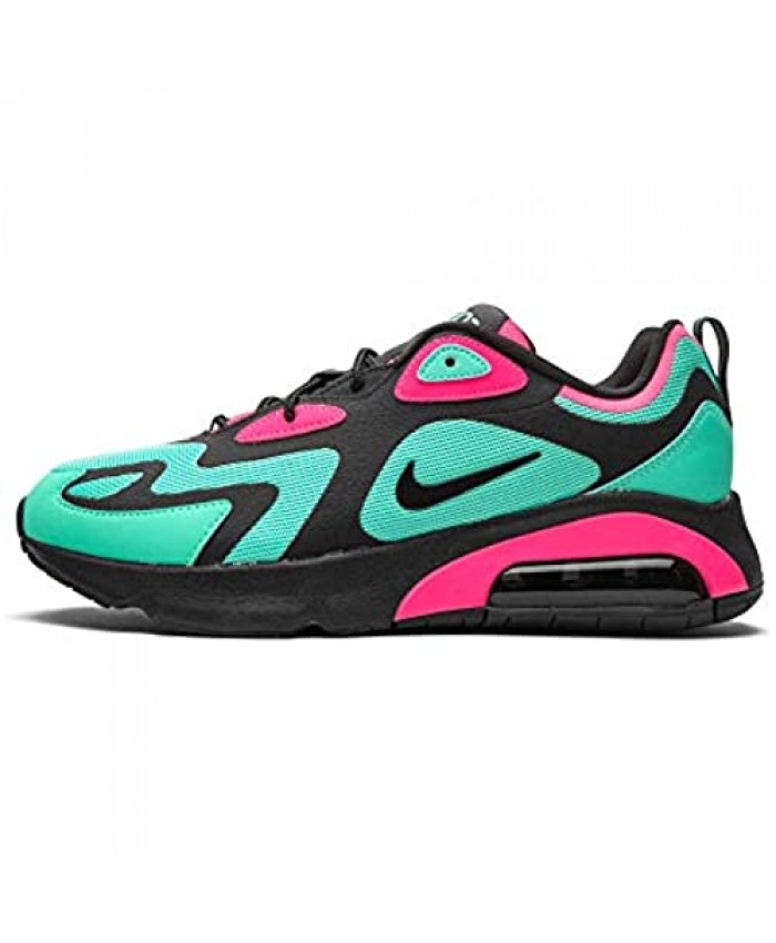 Nike Mens Air Max 200 Running Sneaker (Hyper Turquoise/Black-Pink Blast Size