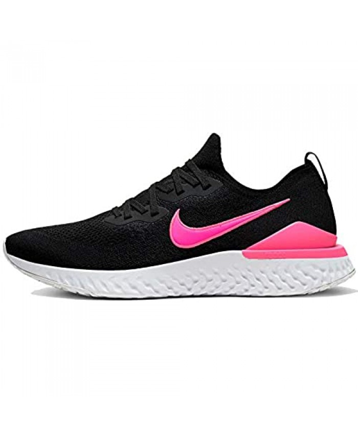 Nike Mens Epic React Flyknit 2 Black/Pink Bq8928 013 Size - 11