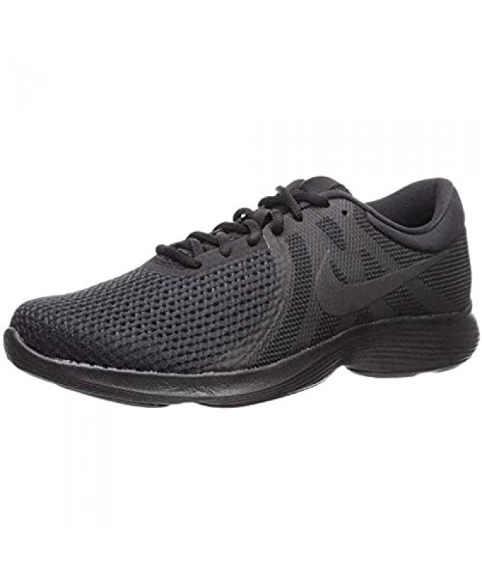 Nike Men's Revolution 4 Running Shoe Black/Black 8 Regular US