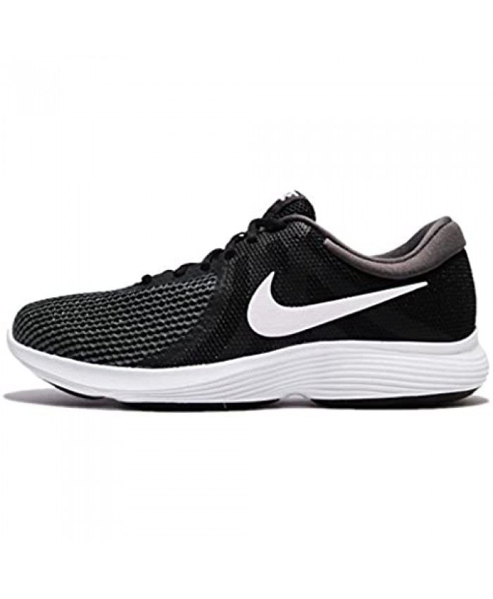 Nike Men's Revolution 4 Running Shoe Black/White-Anthracite 14 Regular US