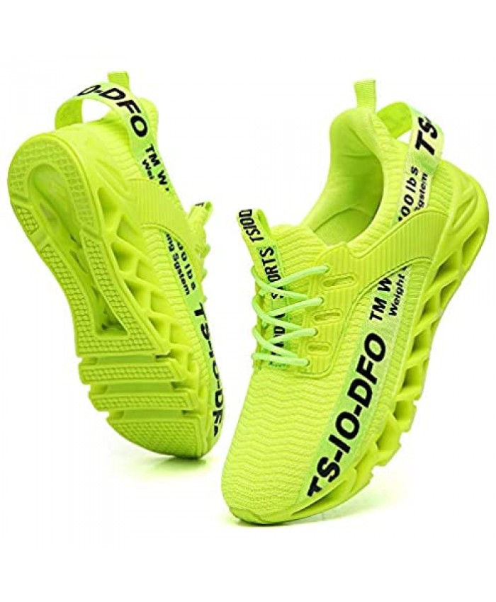 wanhee Men's Sneakers Sport Running Athletic Tennis Walking Shoes