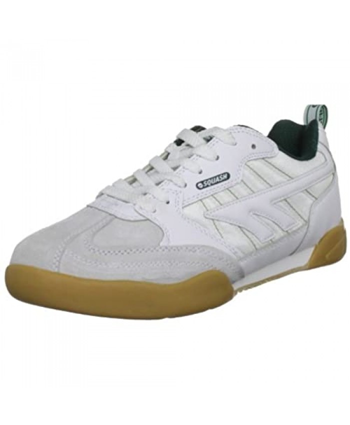 HI-TEC Mens Non Marking Squash Classic Leather Sneakers