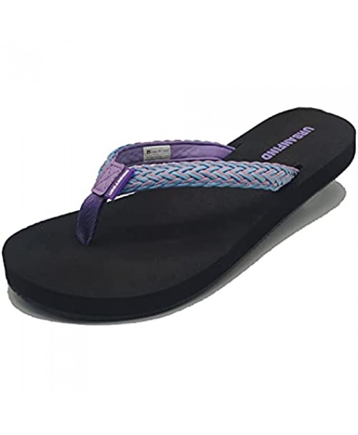 URBANFIND Women's Sandals Yoga Foam Flip Flops Soft Slippers TPR Non-Slip