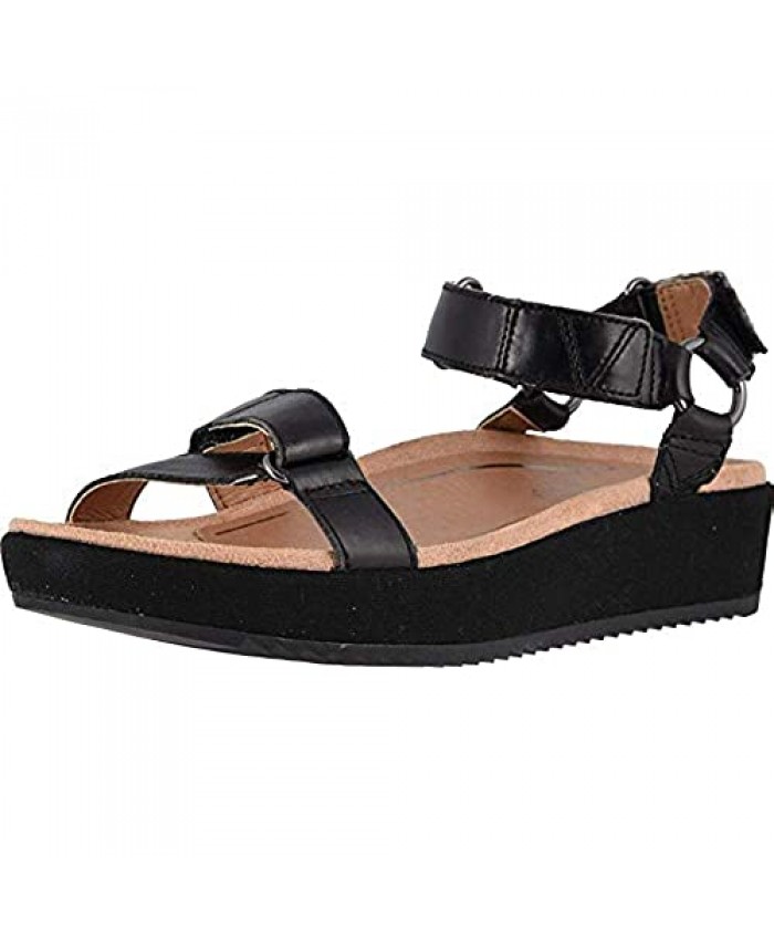 Vionic Women's Tropic Kayan Backstrap Platform Sandal - Ladies Sandals Concealed Orthotic Support