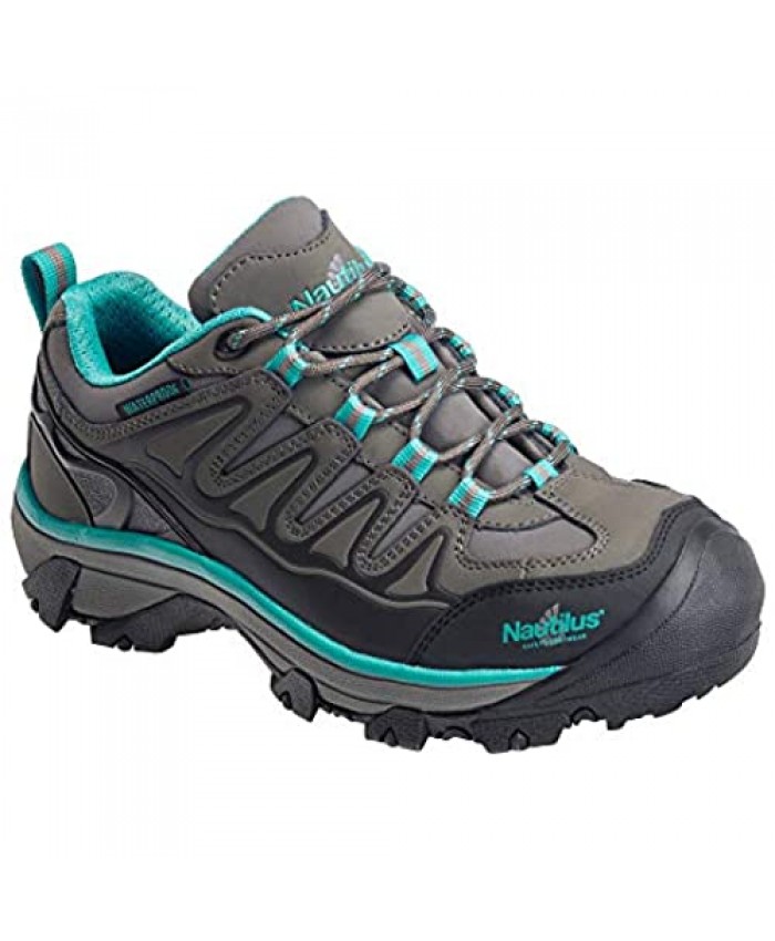 Nautilus Safety Footwear N2268 Women's Steel Toe Athletic Work Shoes 8 W