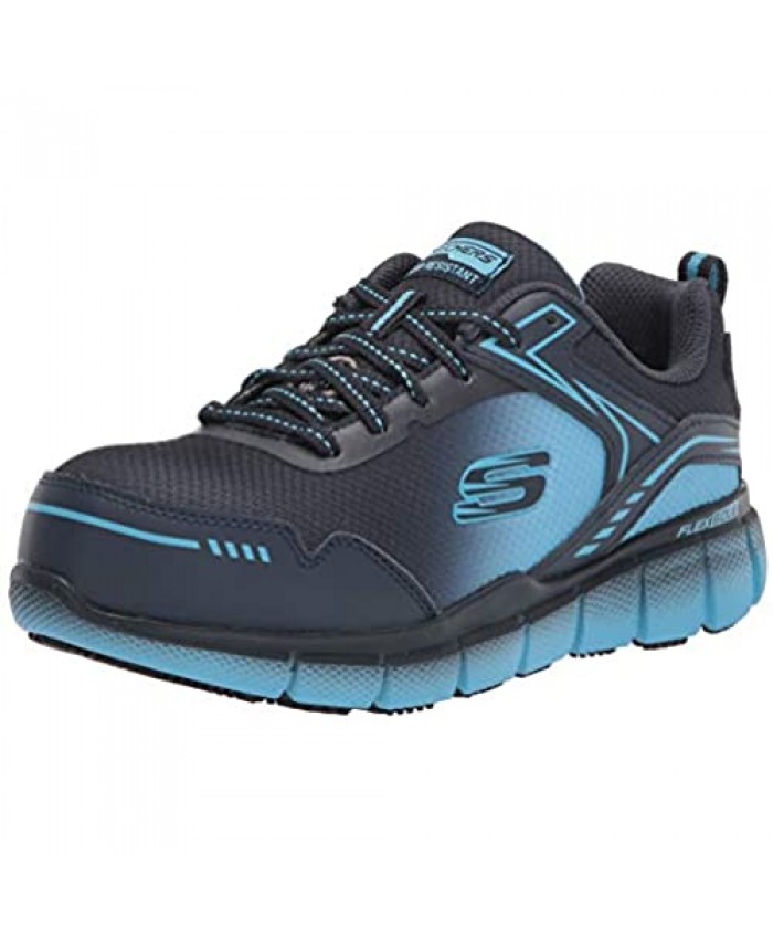 Skechers Women's Lace Up Athletic Safety Toe Construction Shoe